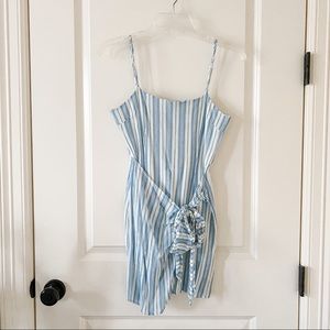 The Impecable Pig striped mini dress